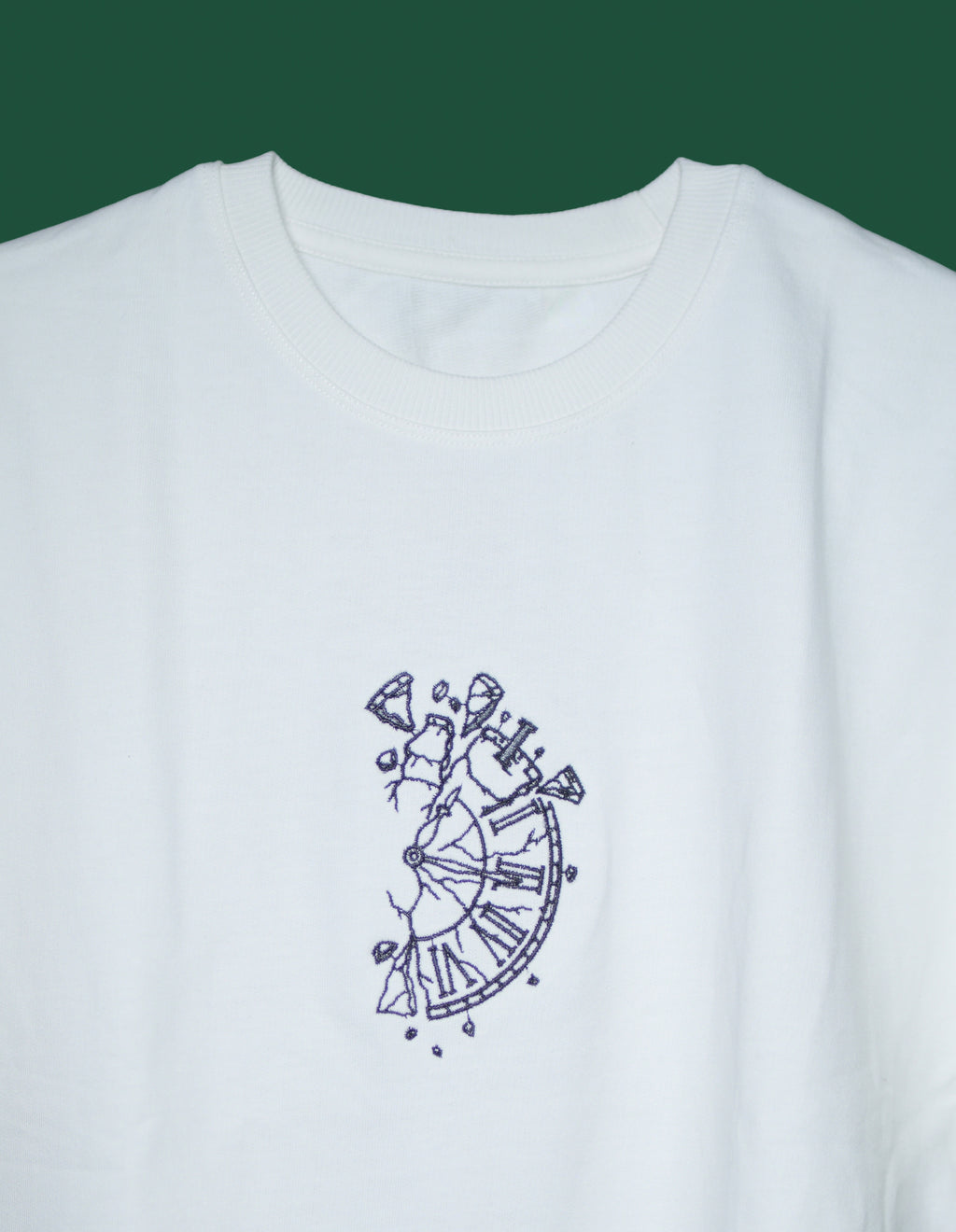 Broken Clock Off White Oversized T-shirt