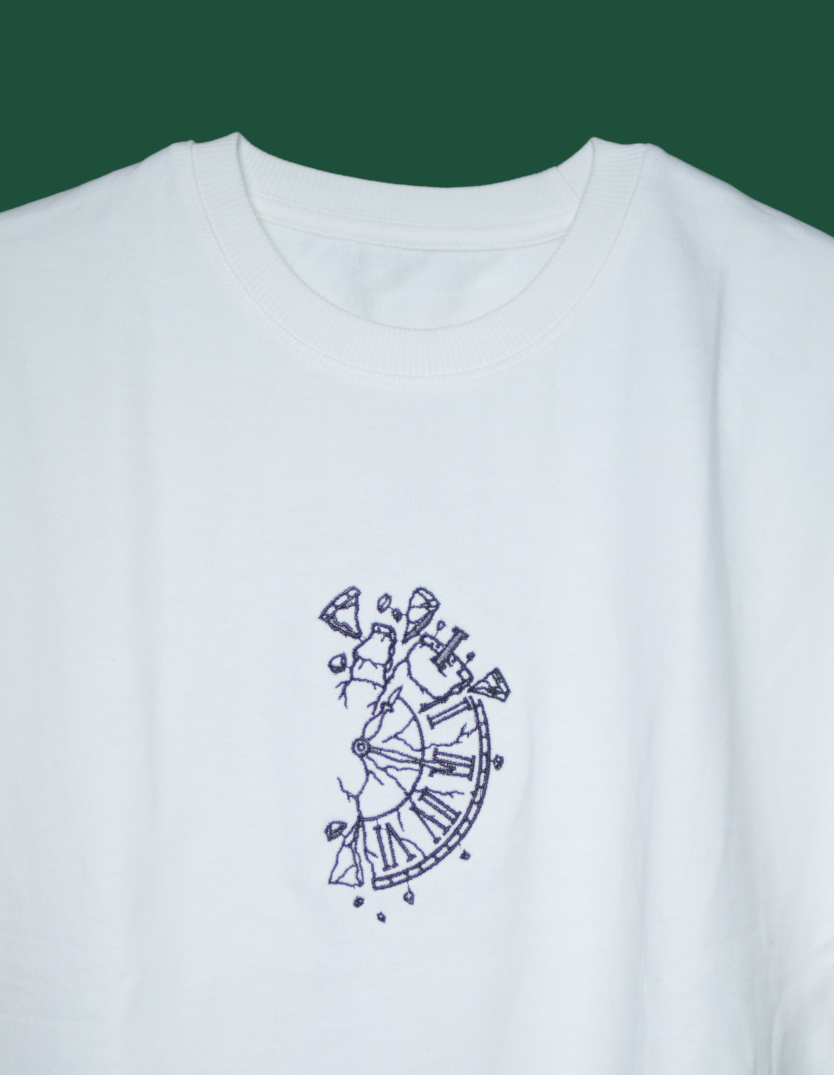 Broken Clock Off White Oversized T-shirt