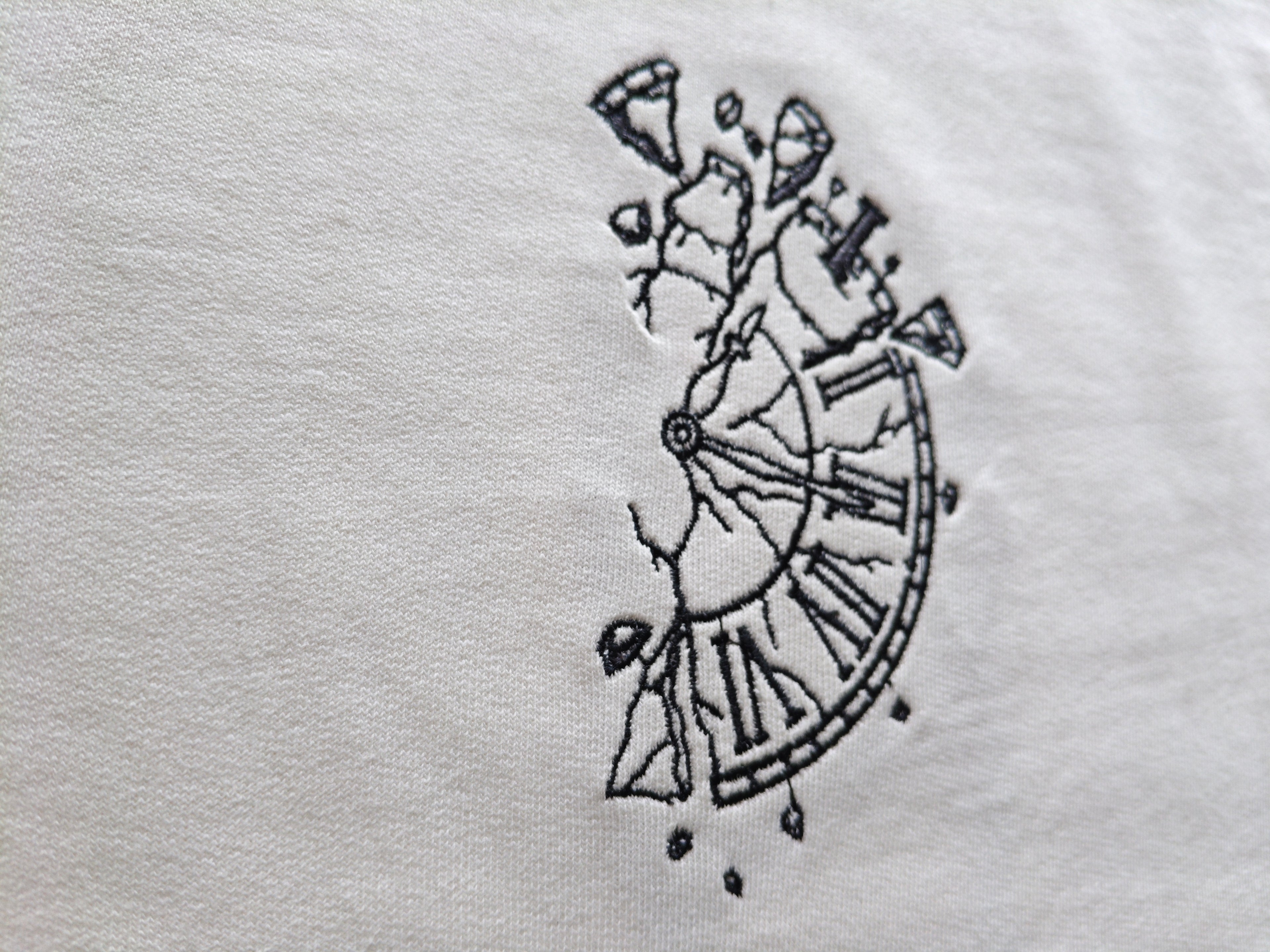 Broken Clock Off White Oversized T-shirt
