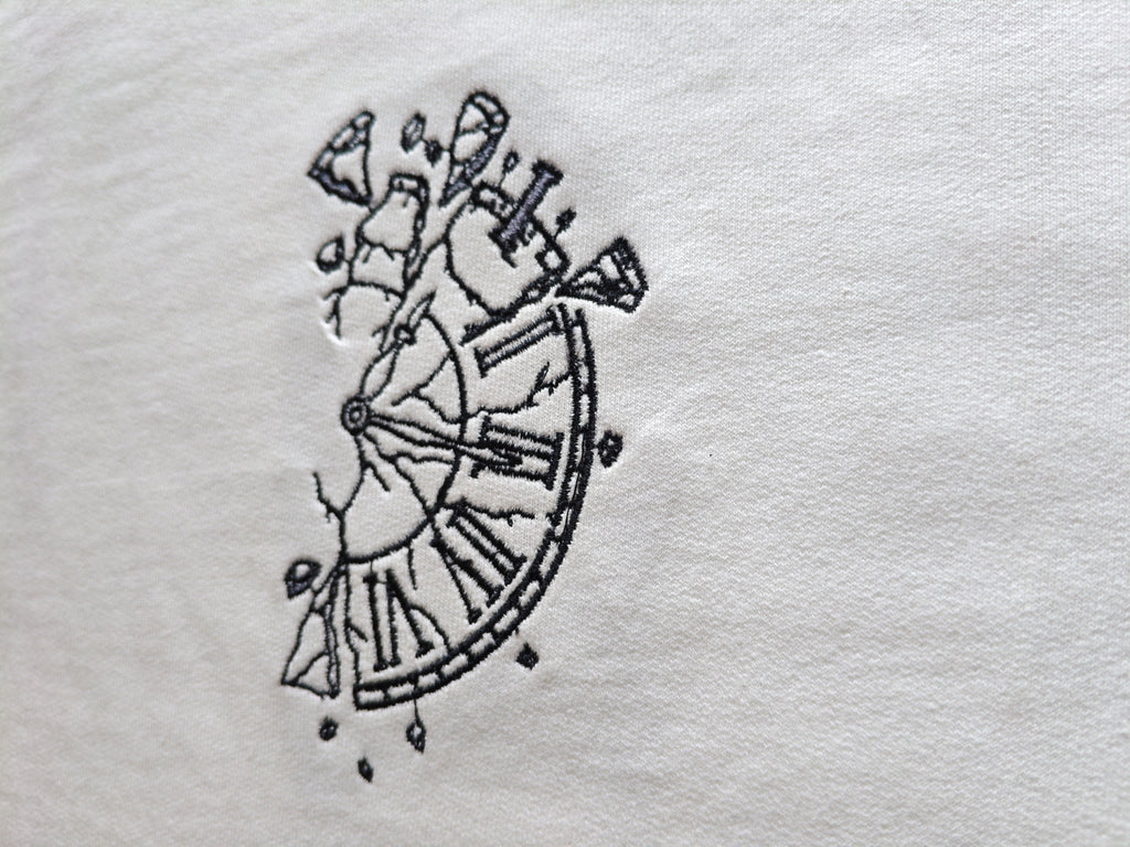 Broken Clock Off White Oversized T-shirt