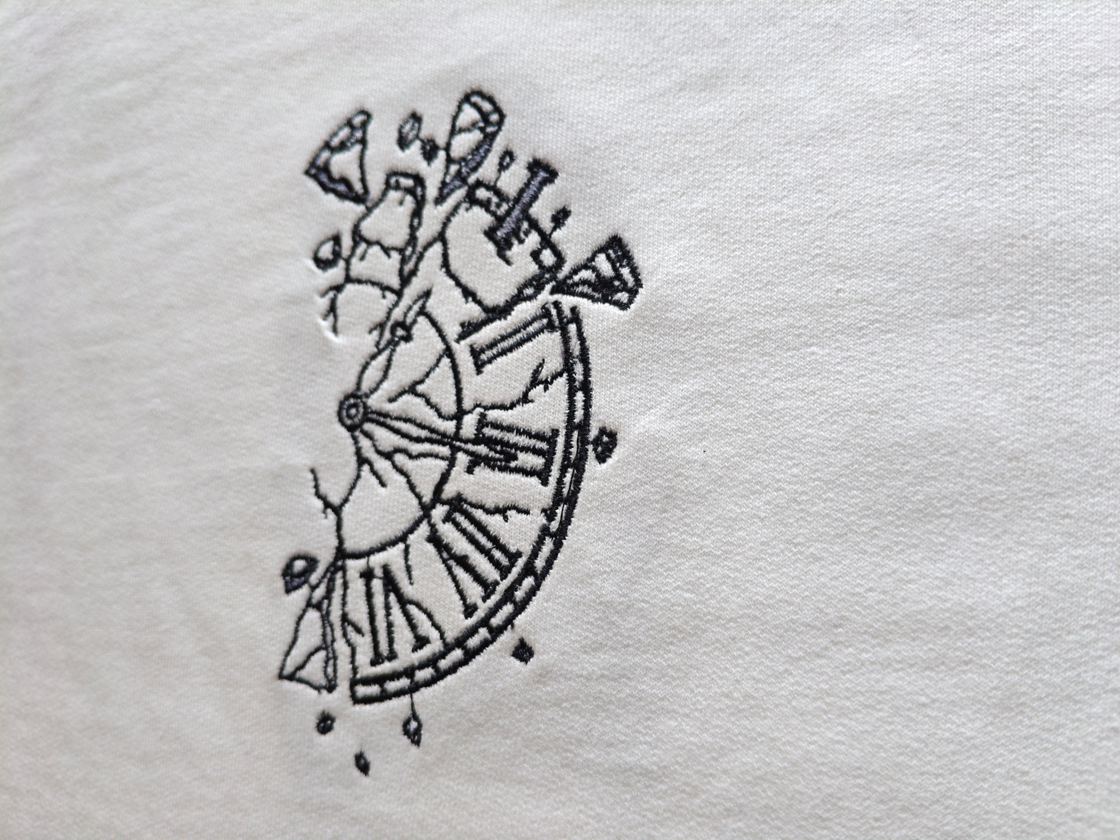 Broken Clock Off White Oversized T-shirt