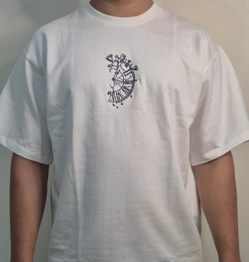 Broken Clock Off White Oversized T-shirt